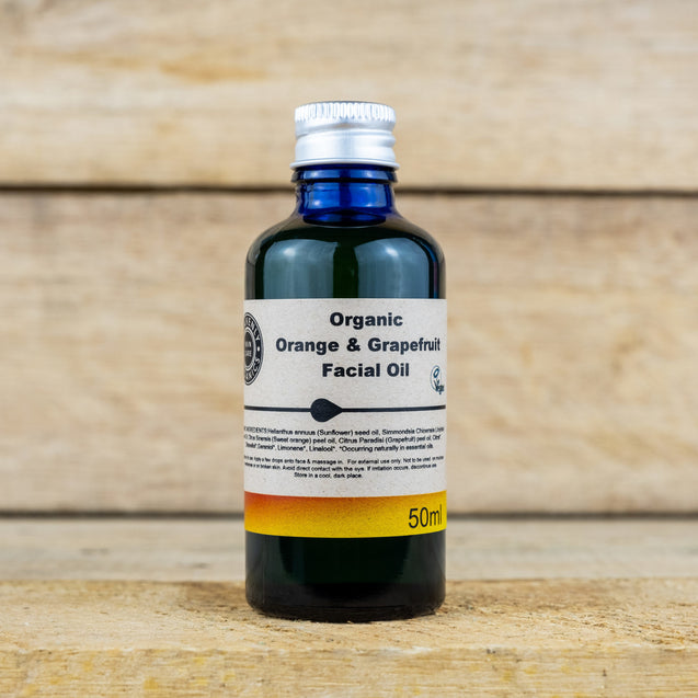 Heavenly Organics Orange & Grapefruit Facial Oil - Pamper Dreams