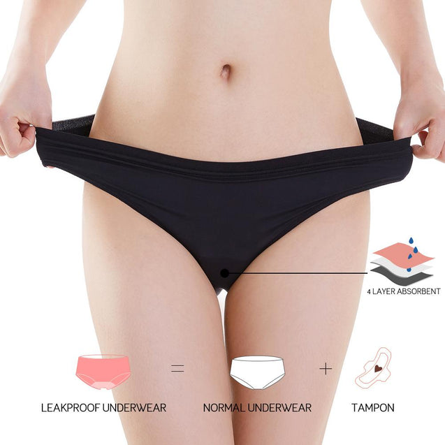 Period Pants - Bikini Style Menstruation Underwear - Pamper Dreams