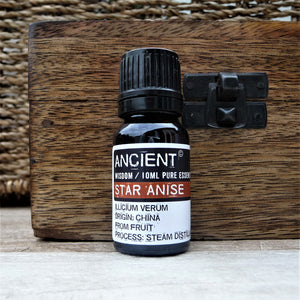 Pure Star Anise (Aniseed) Essential Oil 10ml - Pamper Dreams